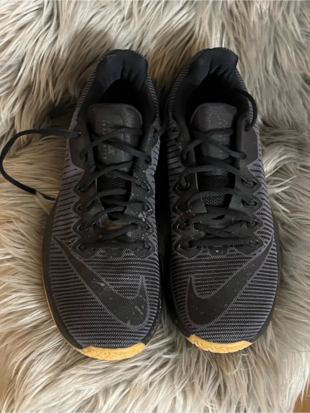 Nike Men’s Black and Yellow Athletic Shoes